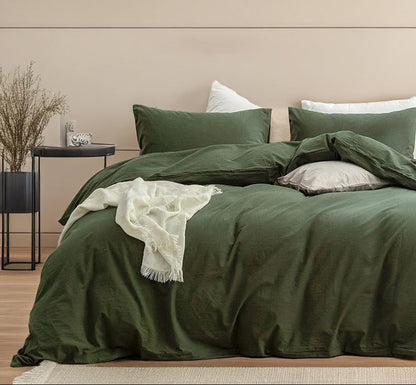 100% Cotton 3 Piece Duvet Cover Set