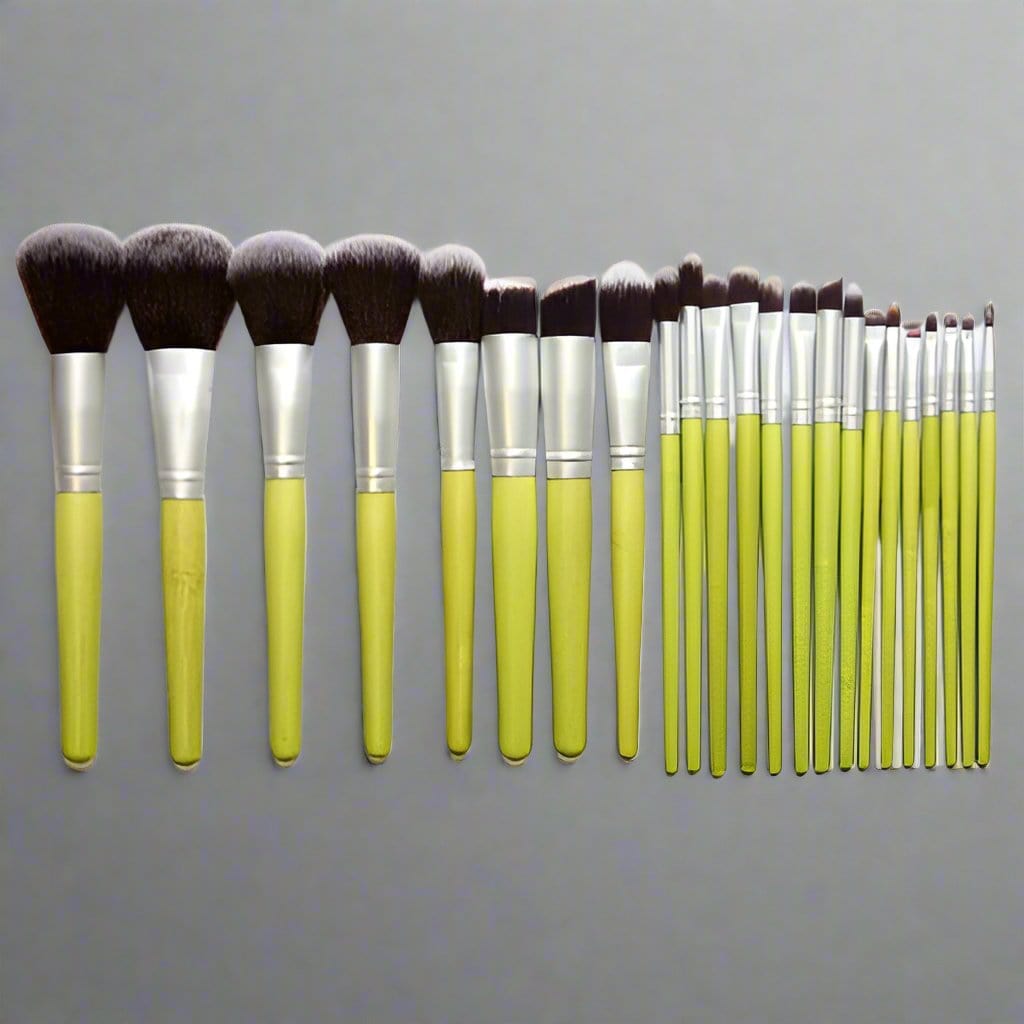 Health & Beauty Bamboo Makeup Brush Set - 23 Pieces eco friendly - sustainable products bougie green