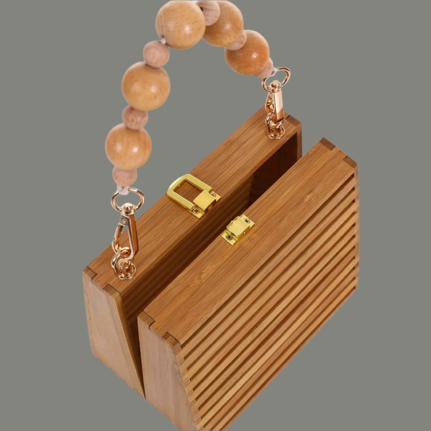 Handbags Eco-Chic Bamboo Handbag - A Sustainable Statement eco friendly - sustainable products bougie green