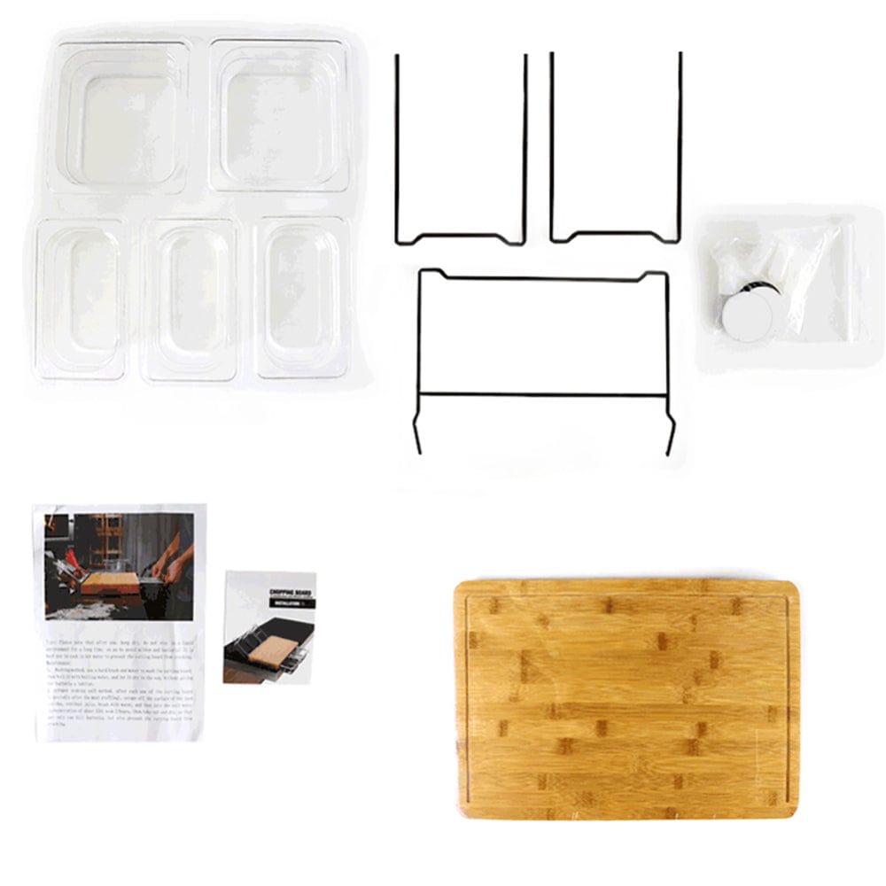 Kitchen Extensible Bamboo Cutting Board Set Eco-friendly eco friendly - sustainable products bougie green