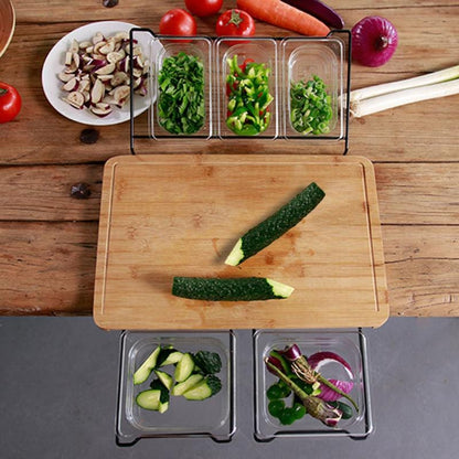 Kitchen Extensible Bamboo Cutting Board Set Eco-friendly eco friendly - sustainable products bougie green