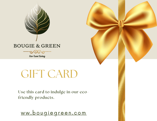 Gift Card Give the Gift of Green: Bougie & Green Gift Cards eco friendly - sustainable products bougie green