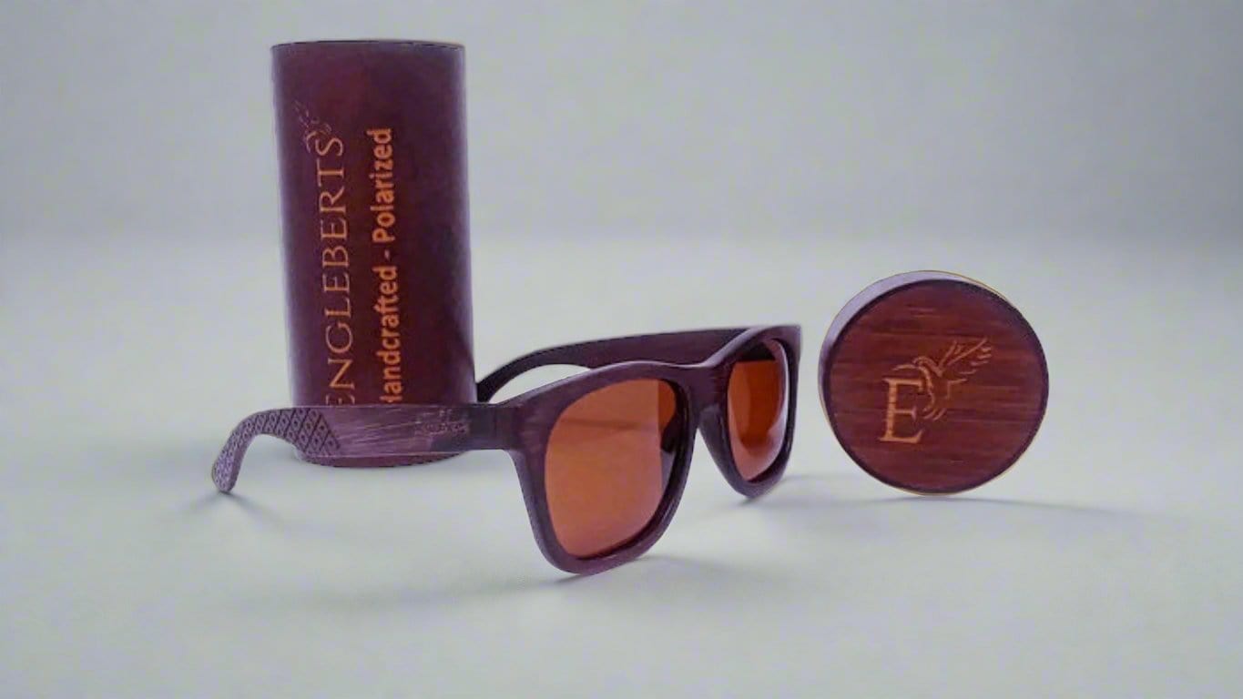 Sunglasses Handcrafted Natural Bamboo Sunglasses & Jewelry Protective Case eco friendly - sustainable products bougie green