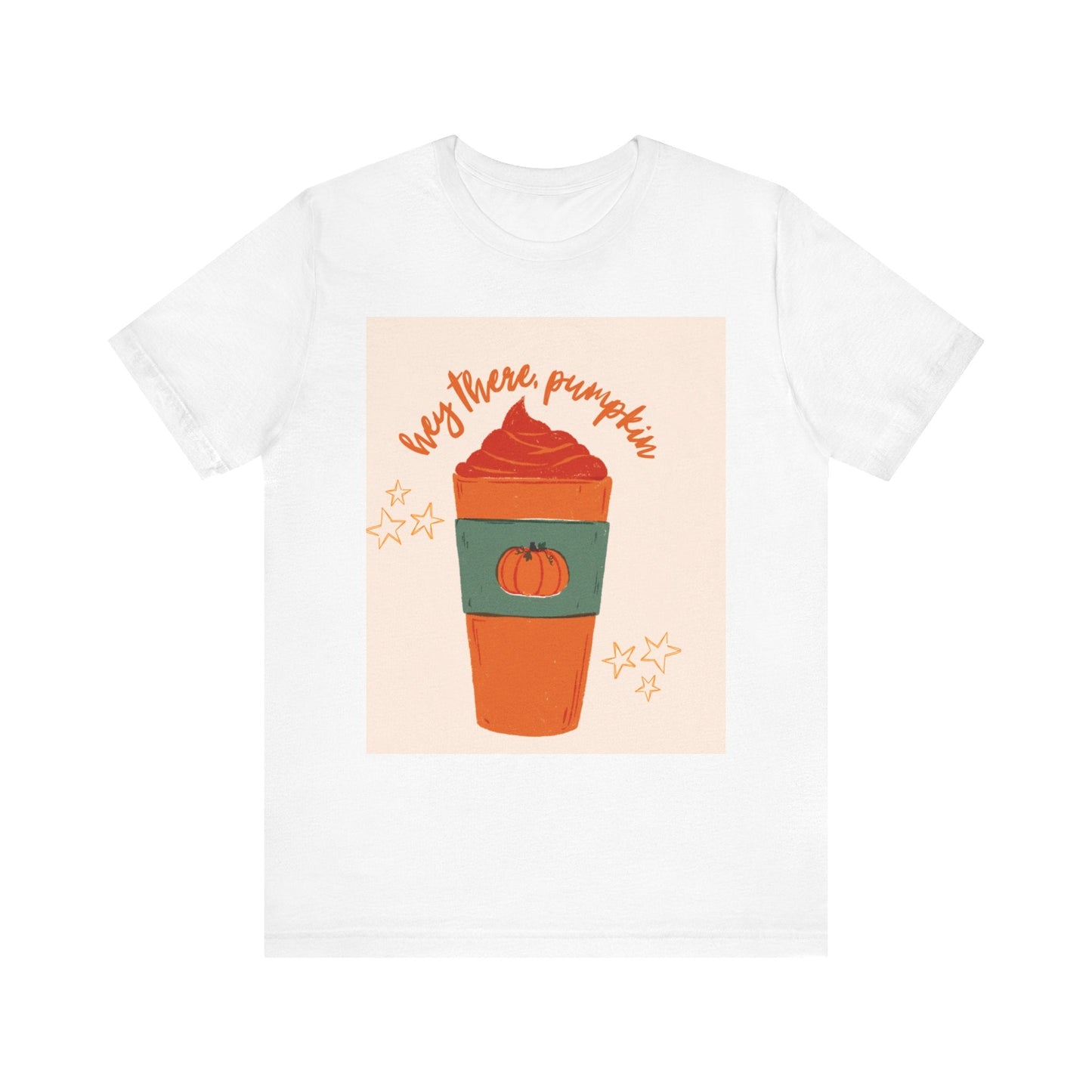 T-Shirt Hey Pumpkin Short Sleeve Tee eco friendly - sustainable products bougie green