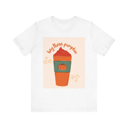 T-Shirt Hey Pumpkin Short Sleeve Tee eco friendly - sustainable products bougie green