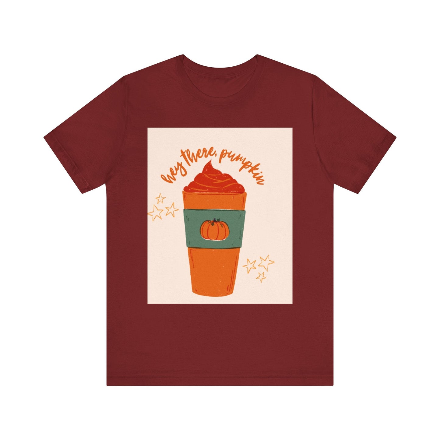 T-Shirt Hey Pumpkin Short Sleeve Tee eco friendly - sustainable products bougie green