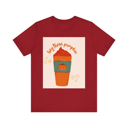 T-Shirt Hey Pumpkin Short Sleeve Tee eco friendly - sustainable products bougie green