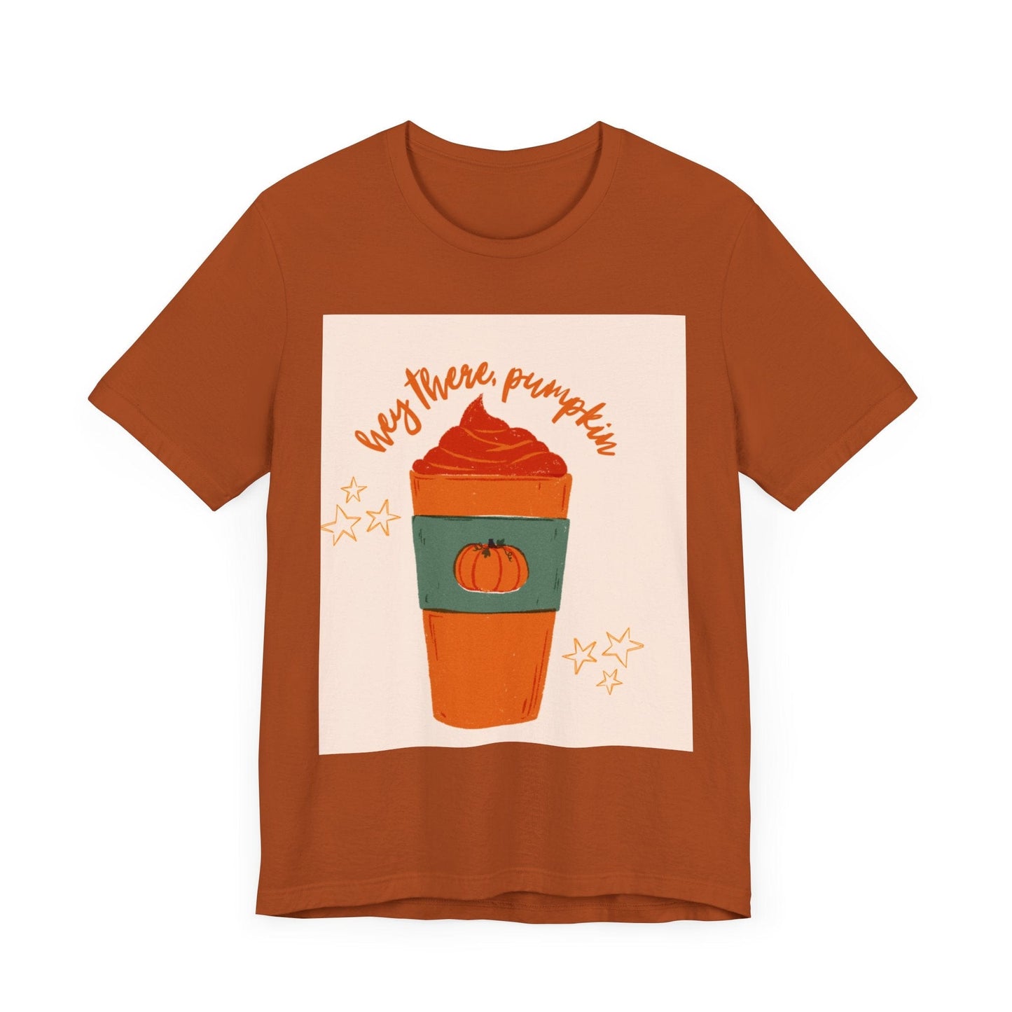 T-Shirt Hey Pumpkin Short Sleeve Tee eco friendly - sustainable products bougie green