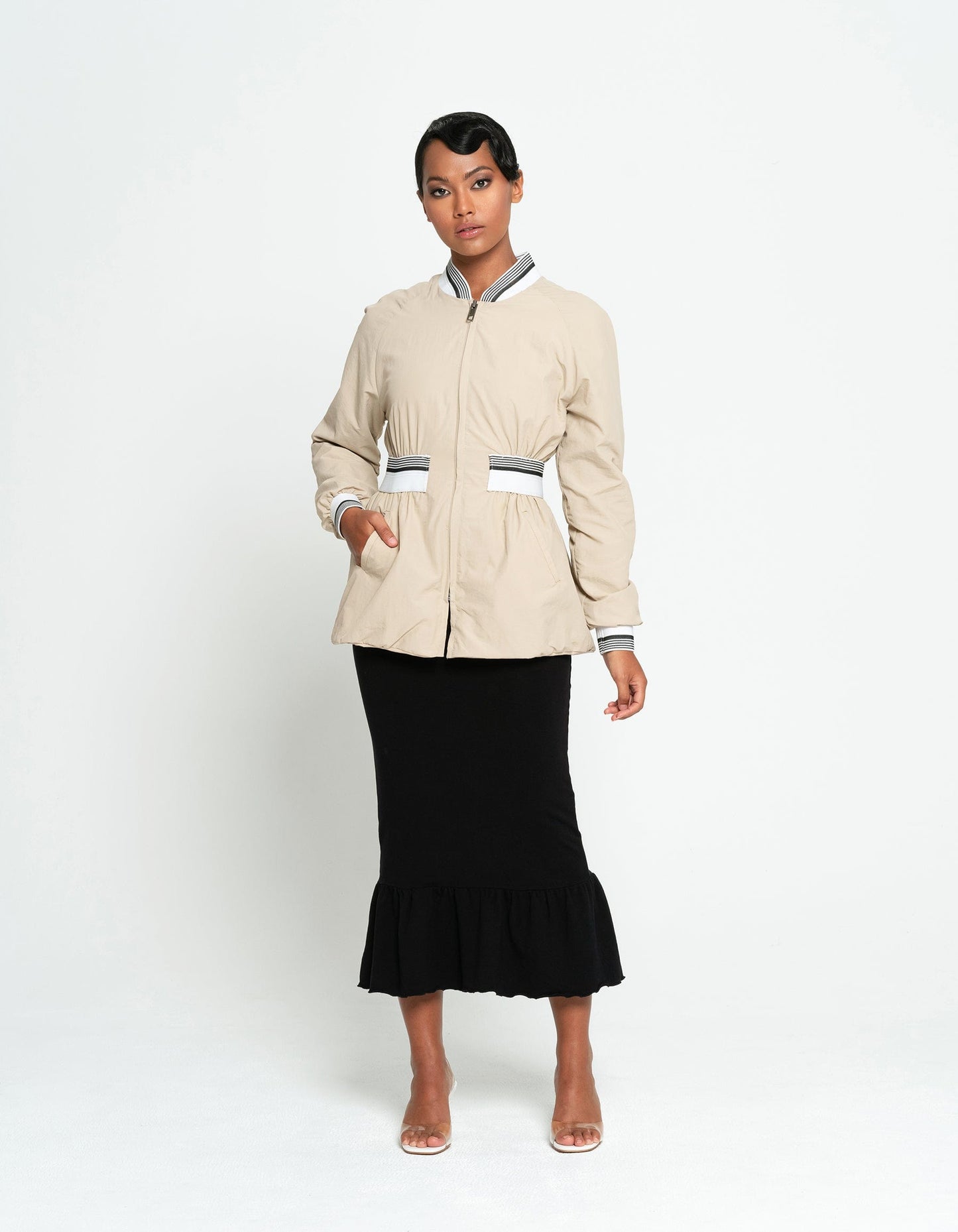 Clothing Kamala Bomber Jacket - Sustainable Style Meets Comfort eco friendly - sustainable products bougie green