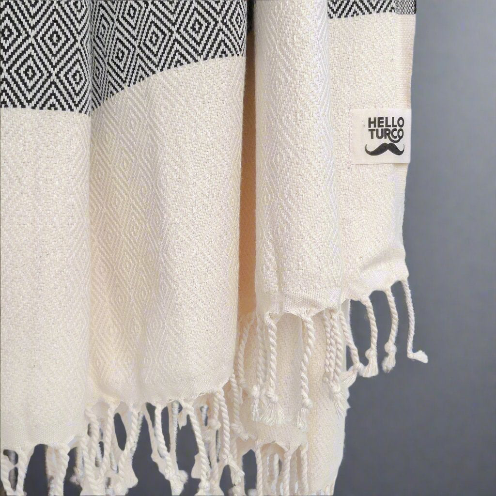 Home Luxurious Handwoven Turkish Towel – Organic Cotton, Hypoallergenic & Eco-Friendly eco friendly - sustainable products bougie green