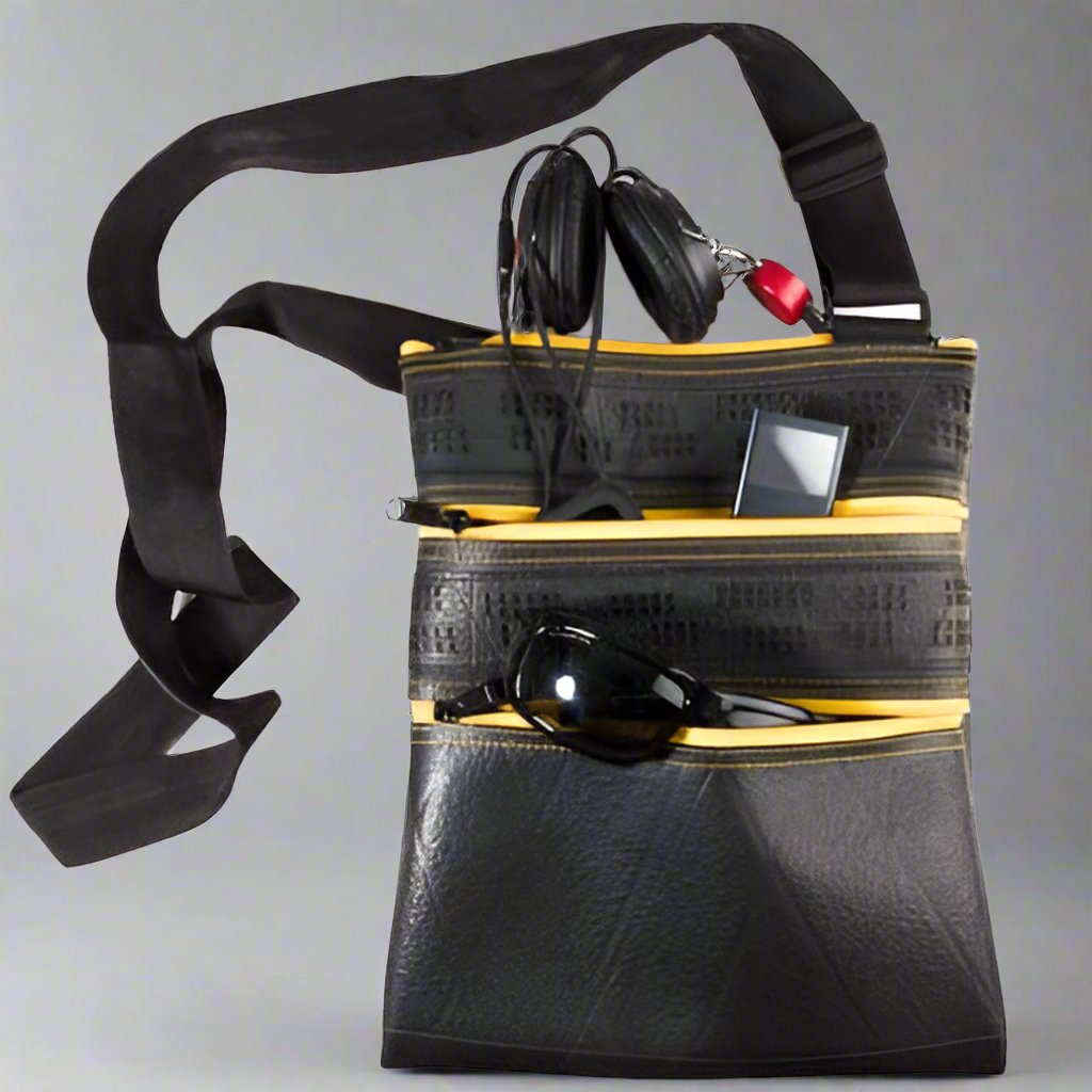 Jewelry & Watches Maggie Special Recycled Rubber Vegan Handbag eco friendly - sustainable products bougie green