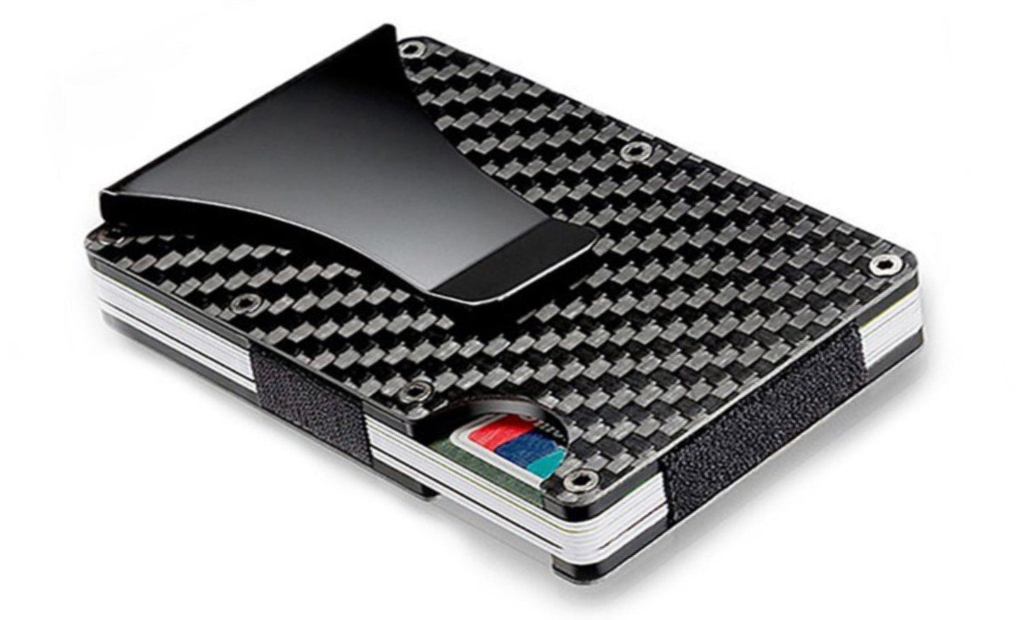 Wallets Men's Carbon Fiber Minimalist Wallet eco friendly - sustainable products bougie green