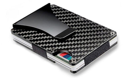 Wallets Men's Carbon Fiber Minimalist Wallet eco friendly - sustainable products bougie green