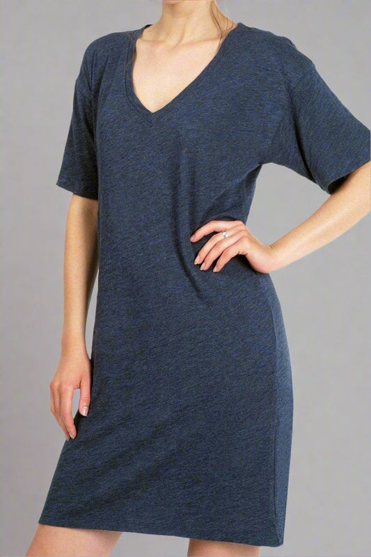 Dresses MIKA ORGANIC T-SHIRT DRESS eco friendly - sustainable products bougie green