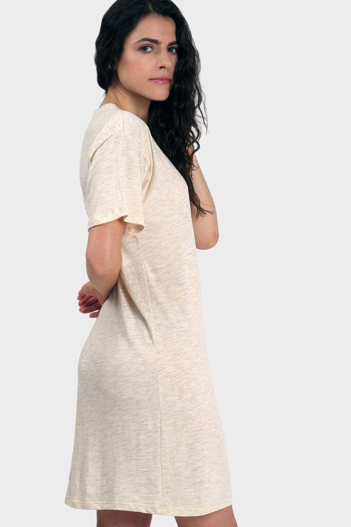 Clothing ORGANIC T-SHIRT DRESS eco friendly - sustainable products bougie green