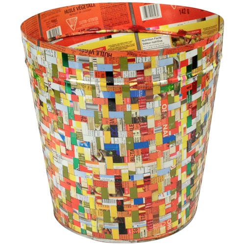 Accessories Recycled Metal Wastebasket eco friendly - sustainable products bougie green