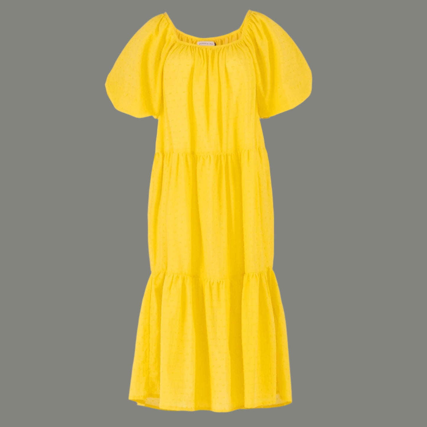 Women's Clothing Cotton Dress, in Sunflower Yellow eco friendly - sustainable products bougie green