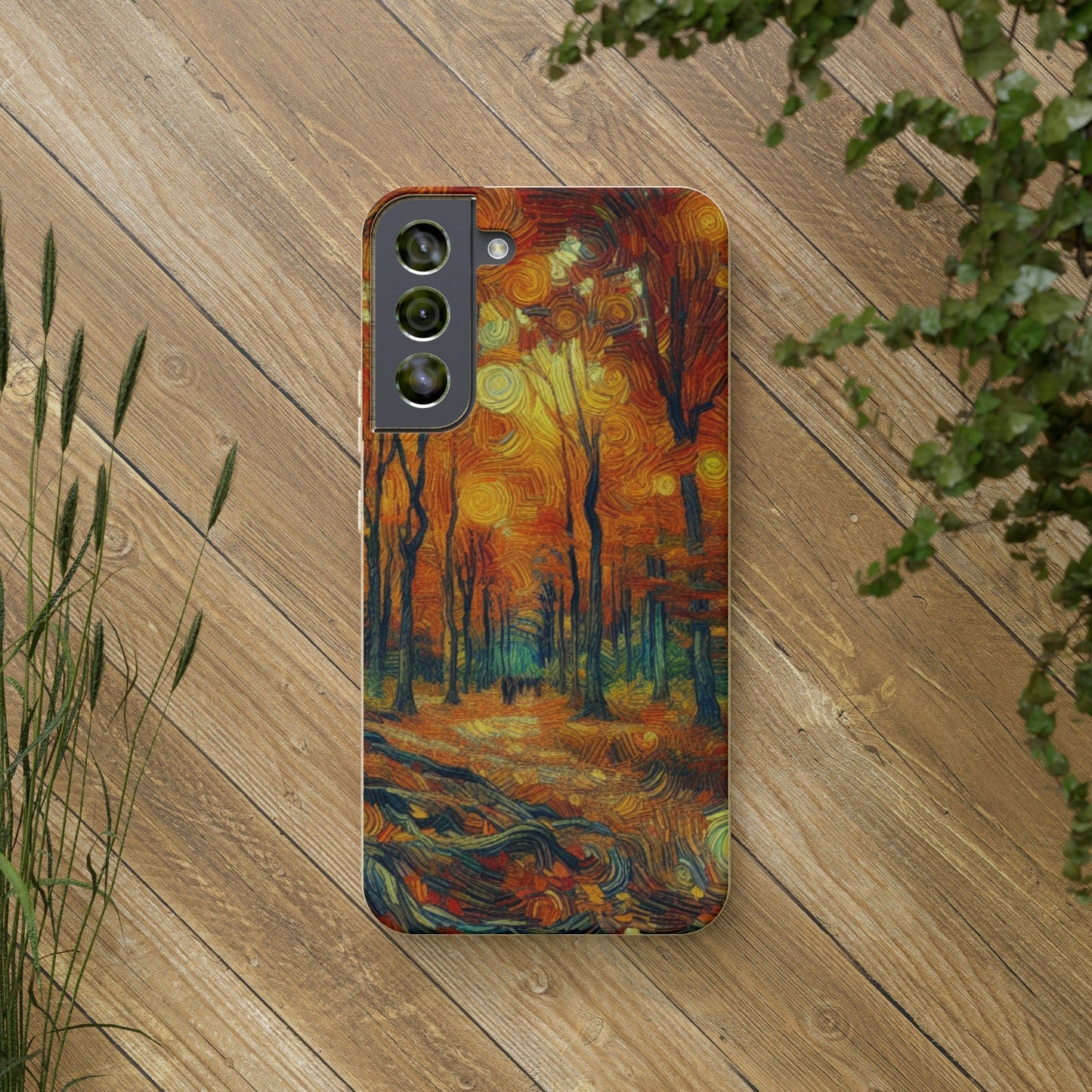 Phone Case Sleepy Hollow Phone Case - Biodegradable and Stylish eco friendly - sustainable products bougie green