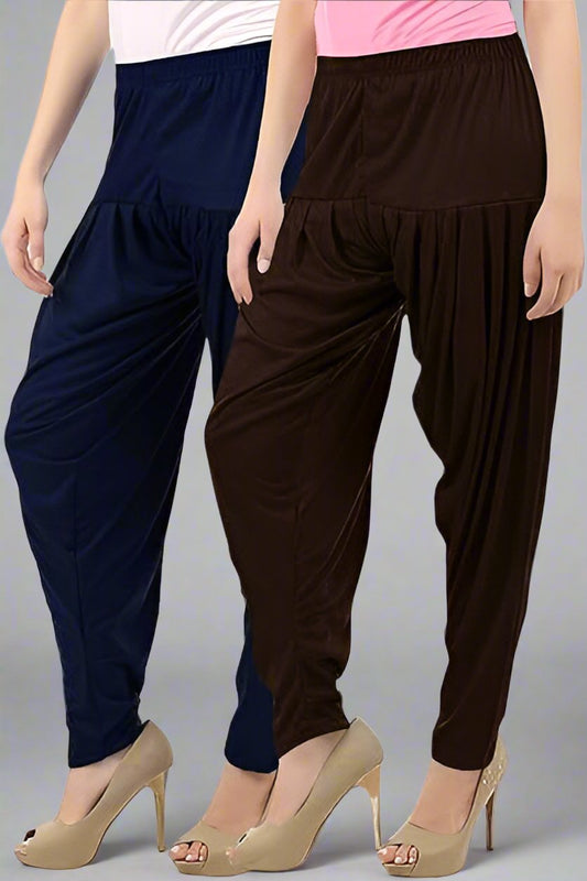 Women's Clothing Stylish Cotton Viscose Lycra Dhoti Patiyala Salwar Harem Pants eco friendly - sustainable products bougie green