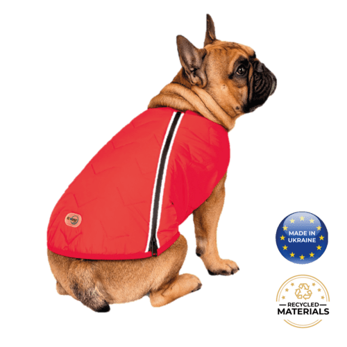 Pets Sustainable Eco-Friendly Dog Jacket / Vest - Made in Ukraine eco friendly - sustainable products bougie green