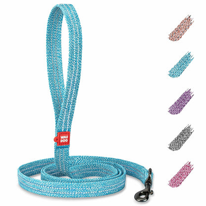 Pet WAUDOG Recycled Cotton Dog Leash eco friendly - sustainable products bougie green