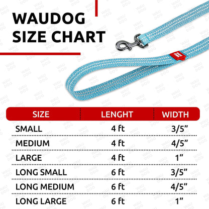 Pet WAUDOG Recycled Cotton Dog Leash eco friendly - sustainable products bougie green